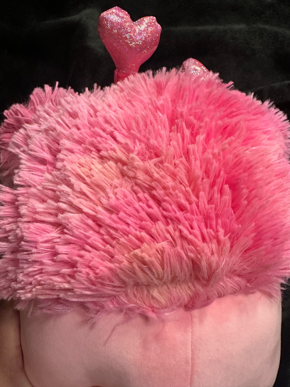 Squishmallows Jazwares Pink Bigfoot‎ Plush Valentine Heart Bow Stuffed Animal - Picture 6 of 9